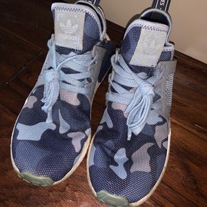 RARE blue camo adidas NMD